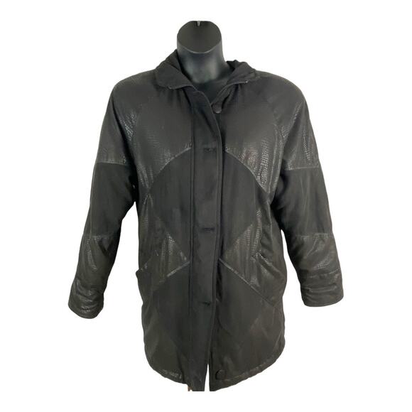 MS Cambridge brown vintage 80's thermal insulated winter coat size small - Picture 1 of 8